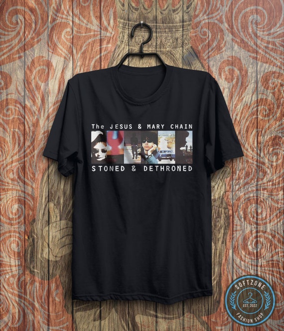 Vintage Stoned & Dethroned 90's T-shirt the Jesus and Mary Chain Shirt, Music Graphic Design, Tour Shirt, Rock Band Music Shirt - Etsy Vintage Stoned & Dethroned 90's T-shirt the Jesus and Mary Chain Shirt, Music Graphic Design, Tour Shirt, Rock Band Music Shirt - Etsy