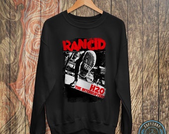 Vintage Rancid Band H20 Sweatshirt - Music Shirt, Rancid Shirt, Rancid Tour, Rock Band Music