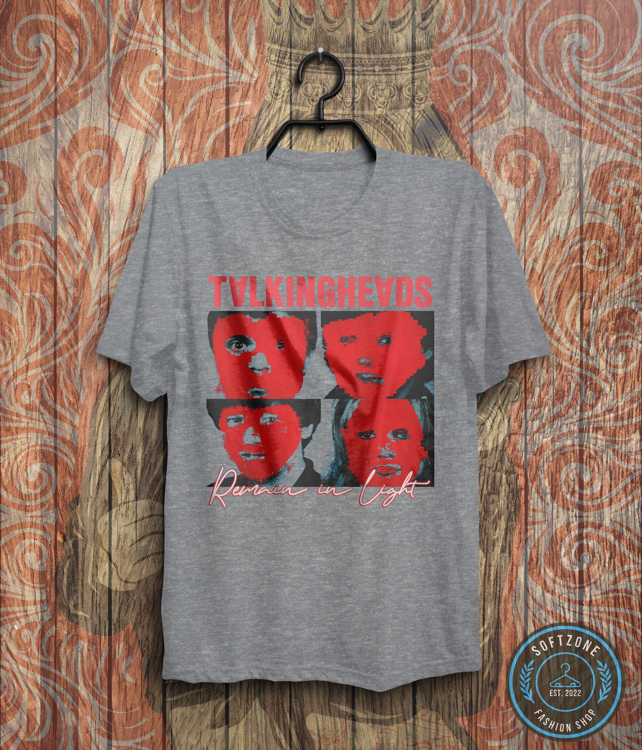 Vintage Talking Heads Remain in Light T-shirt - Talking Vintage Talking Heads Remain in Light T-shirt - Talking