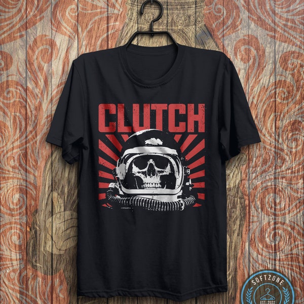 Vintage Clutch Band Tour T-Shirt - Clutch Shirt, Music Graphic Design, Clutch Tour Shirt, Rock Band Music Shirt