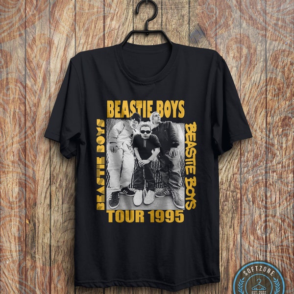 T-shirt Beastie Boys Tour 1995 - Chemise musique, chemise Beastie Boys, Beastie Boys Tour, musique de groupe de rock