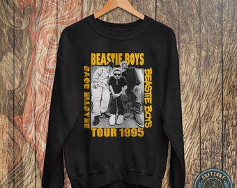 Beastie Boys Tour 1995 Sweatshirt - Music Shirt, Beastie Boys Shirt, Beastie Boys Tour, Rock Band Music