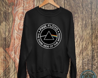 Vintage Pink Floyd 90's Logo Sweatshirt - Pink Floyd Shirt, Pink Floyd Tour, Rock Band Music