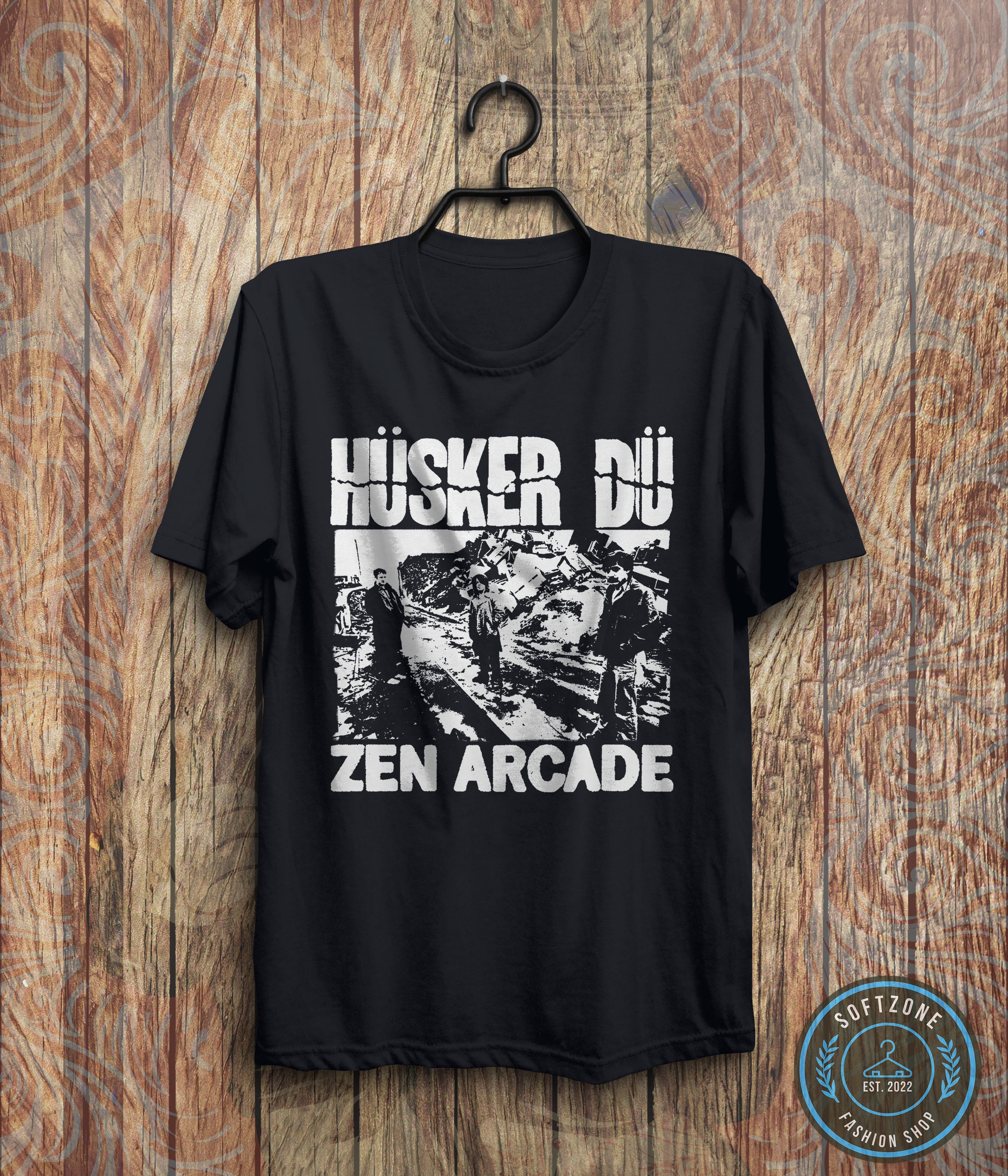 Vintage Husker Du Zen Arcade T-shirt - Husker Du Shirt Vintage Husker Du Zen Arcade T-shirt - Husker Du Shirt