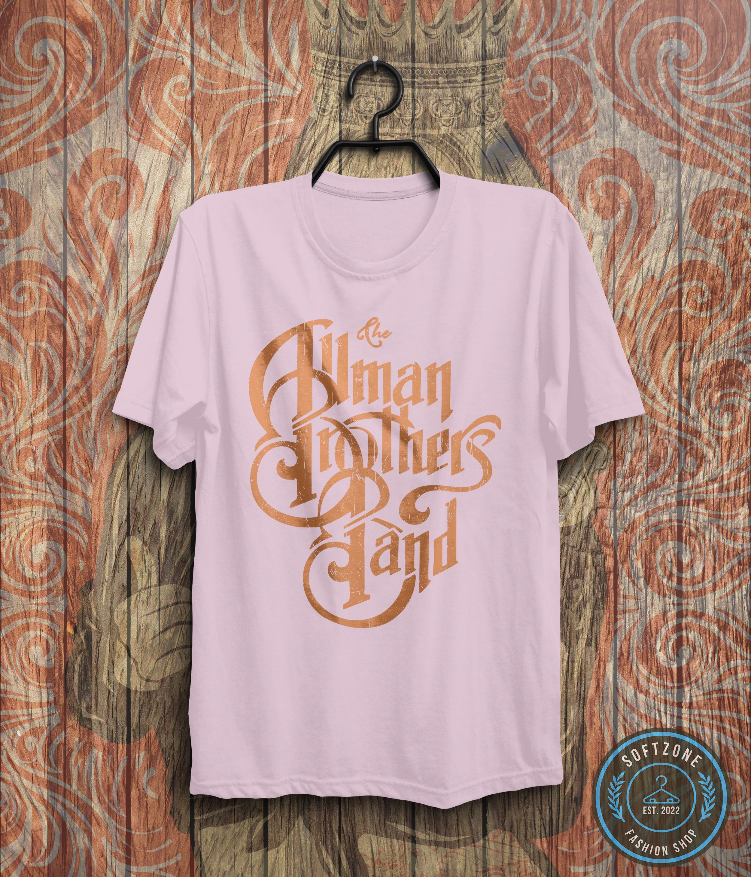 Allman Brothers Band T-shirt Signed By Dickey Betts Macon GA