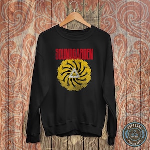 Vintage Soundgarden 90's Sweatshirt - Soundgarden Shirt, Music Graphic Design, Tour Shirt, Rock Band Music Sweater