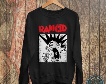 Vintage Rancid Band 90's Sweatshirt - Music Shirt, Rancid Shirt, Rancid Tour, Rock Band Music