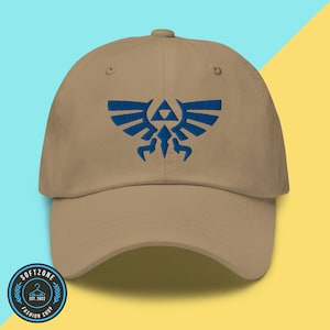 Embroidery Zelda Hat - Game Embroidered Hat, Zelda Embroidery Hat, Dad Hat