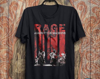 Vintage Rage Against the Machine Tour T-Shirt - Rage Against the Machine Shirt, Vintage Rock Shirt, RATM Shirt