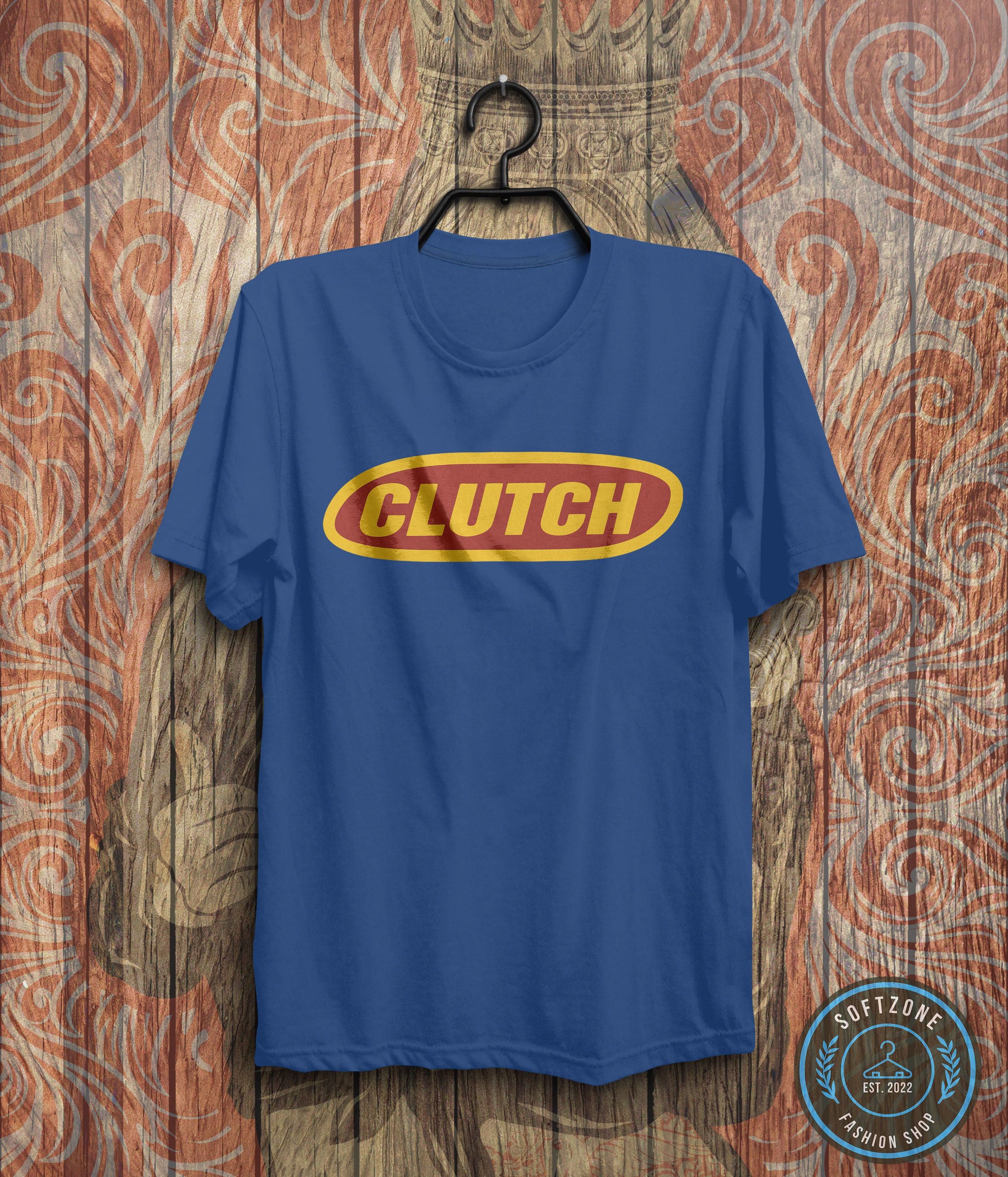 Vintage Clutch Band Logo T-shirt - Clutch Shirt, Music Vintage Clutch Band Logo T-shirt - Clutch Shirt, Music