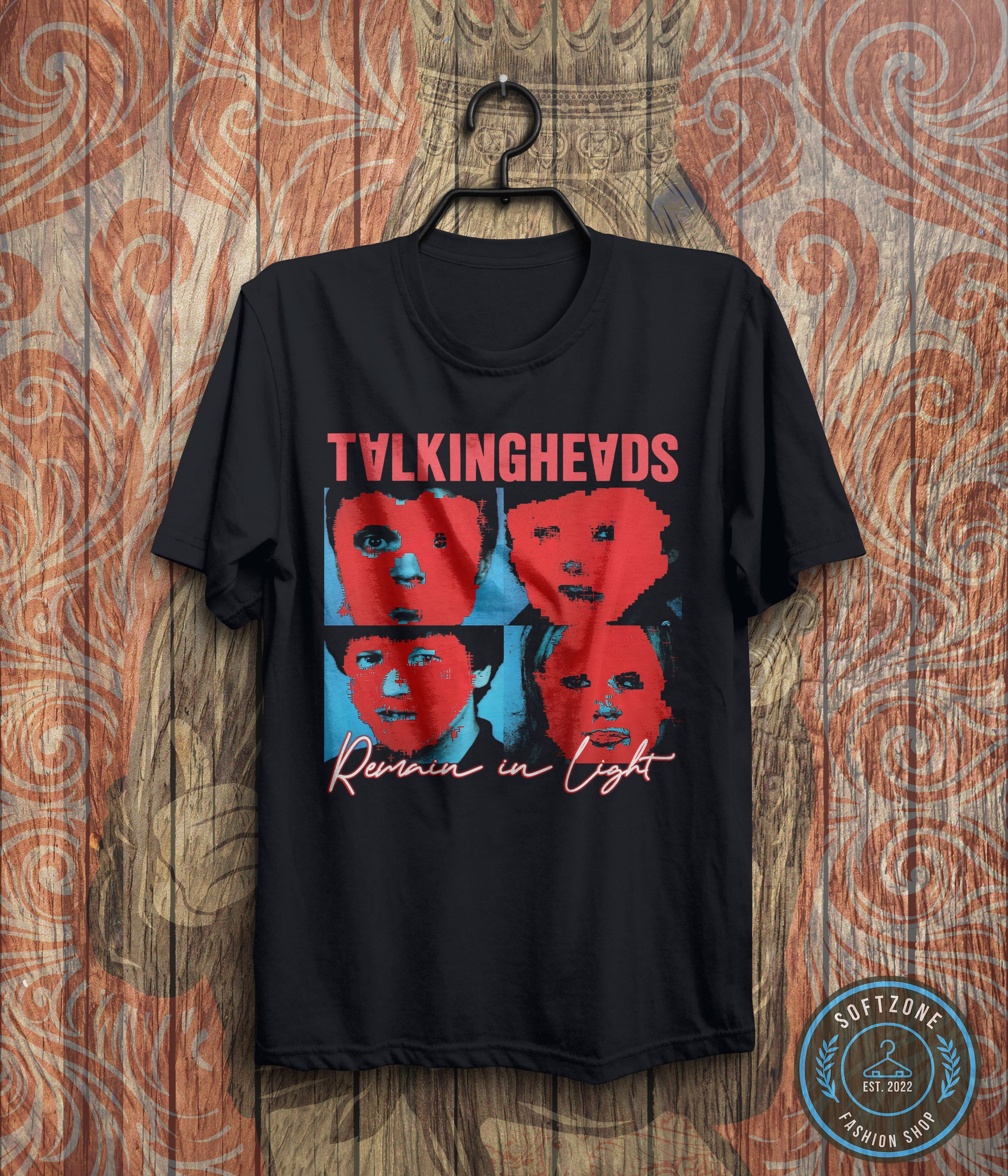 Vintage Talking Heads Remain in Light T-shirt - Talking Vintage Talking Heads Remain in Light T-shirt - Talking