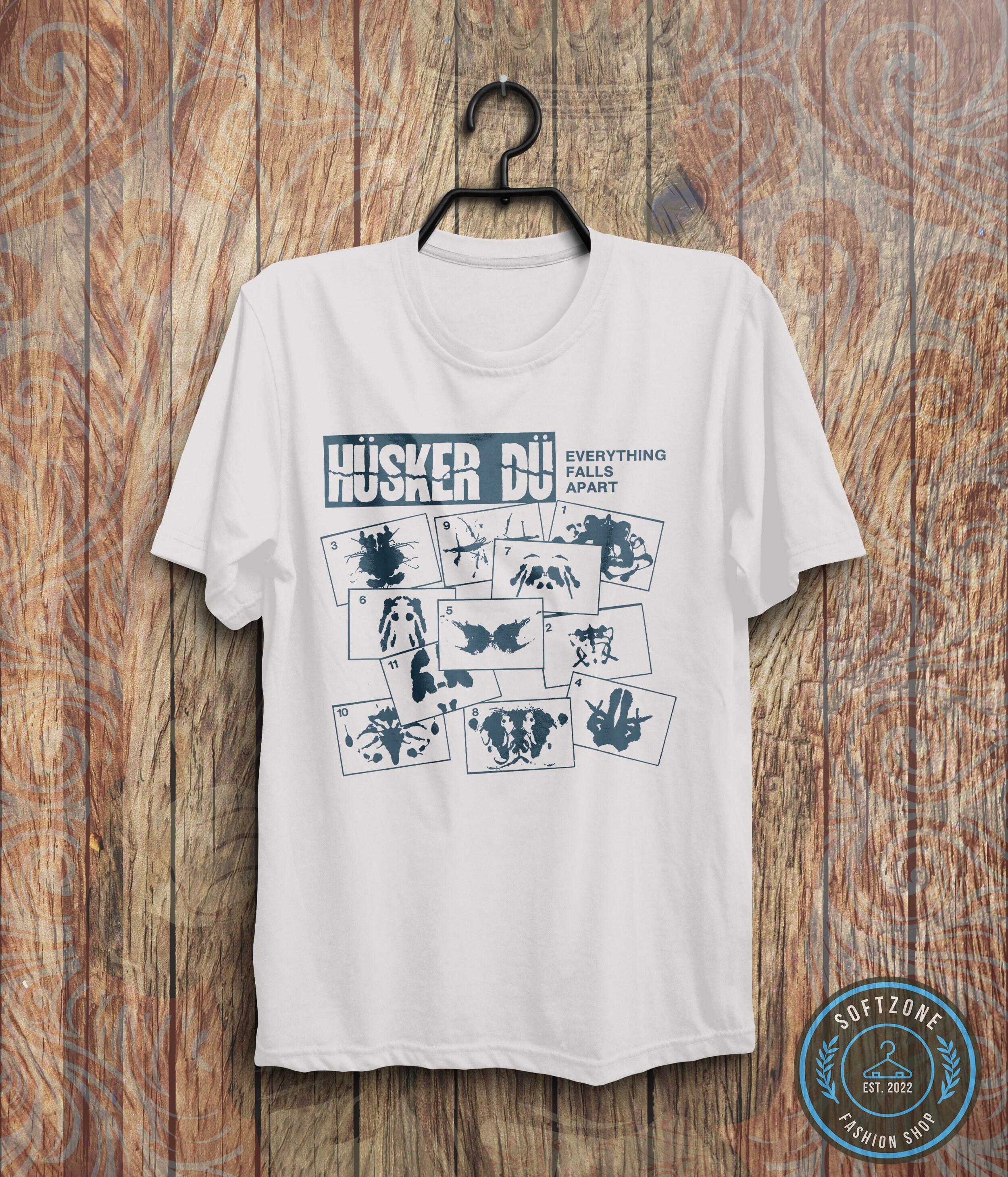 80s HüskerDü Tシャツ EVERYTHING FALLS APART