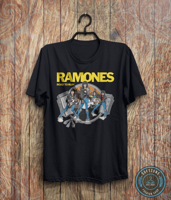 美品  Road Ramones Vintage to Shirt Ramones - T-shirt Ruin ミュージシャン