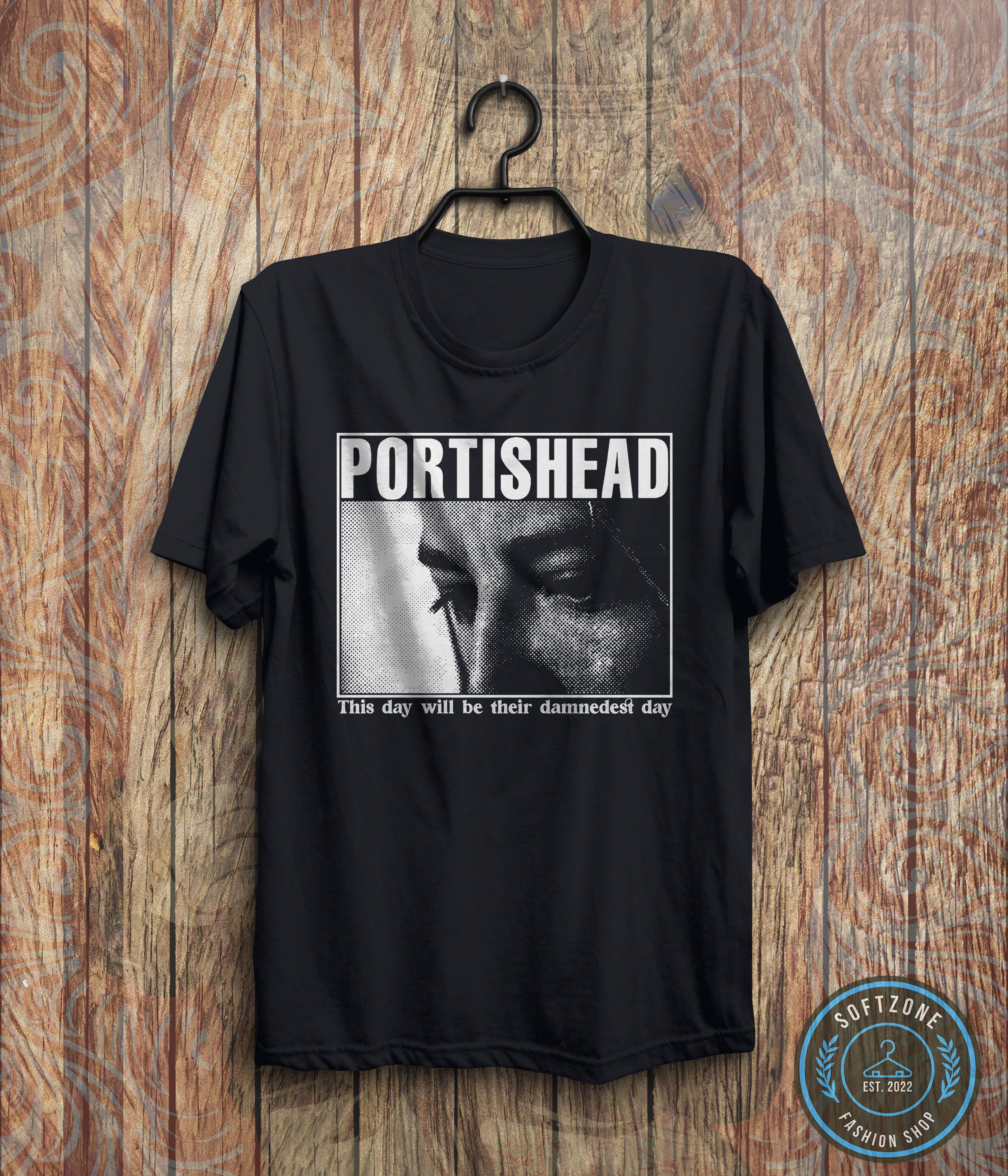 Portishead Retro 1997 Tour T-shirt - Portishead Shirt Portishead Retro 1997 Tour T-shirt - Portishead Shirt