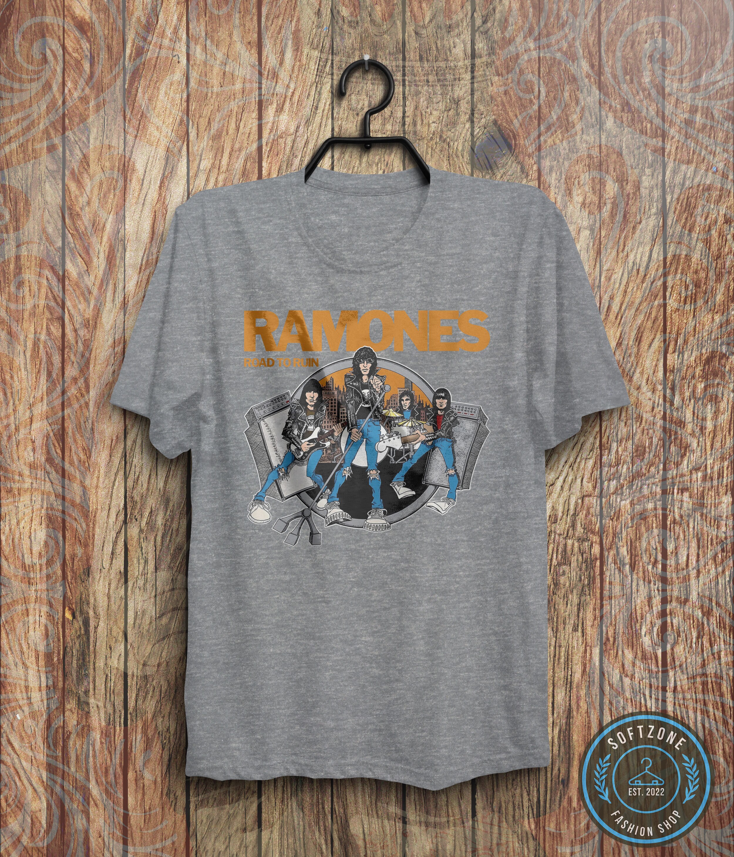 Vintage Ramones Road to Ruin T-shirt - Ramones Shirt