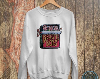 Vintage Beastie Boys 90's Sweatshirt - Music Shirt, Beastie Boys Shirt, Beastie Boys Tour, Rock Band Music