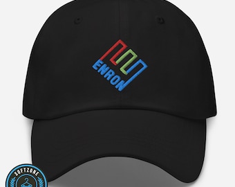 Enron Hat - Company Embroidered Hat, Funny Quotes Embroidery Hat, Dad Hat