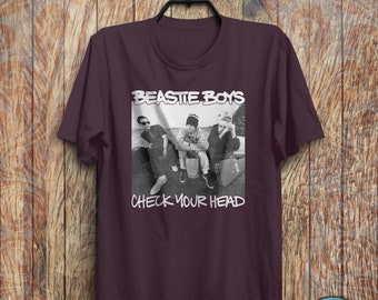 Beastie Boys Check Your Head T-Shirt - Musik-Shirt, Beastie Boys Shirt, Beastie Boys Tour, Rock Band Musik Beastie Boys Check Your Head T-Shirt - Musik-Shirt, Beastie Boys Shirt, Beastie Boys Tour, Rock Band Musik