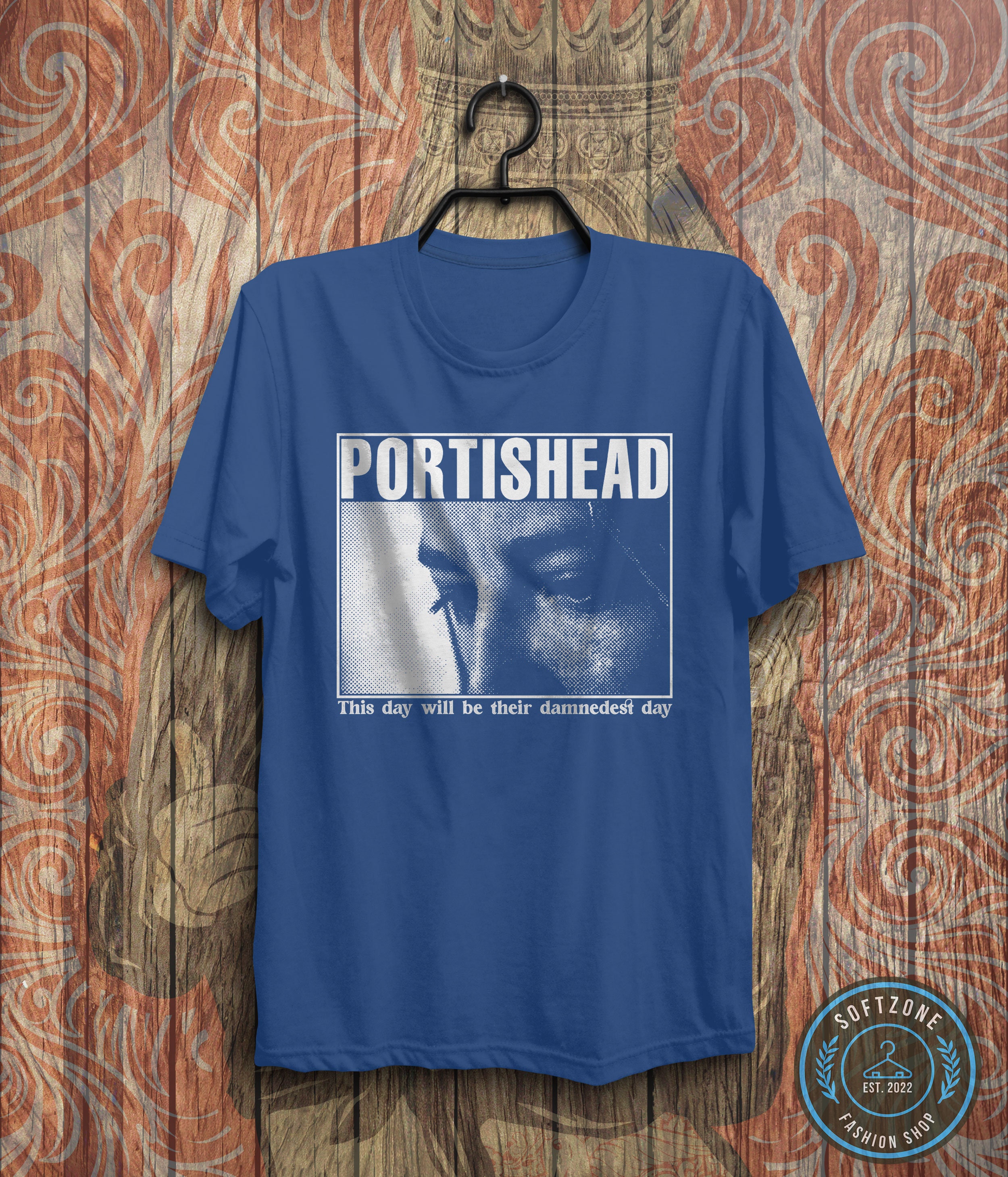 Portishead Retro 1997 Tour T-shirt - Portishead Shirt Portishead Retro 1997 Tour T-shirt - Portishead Shirt