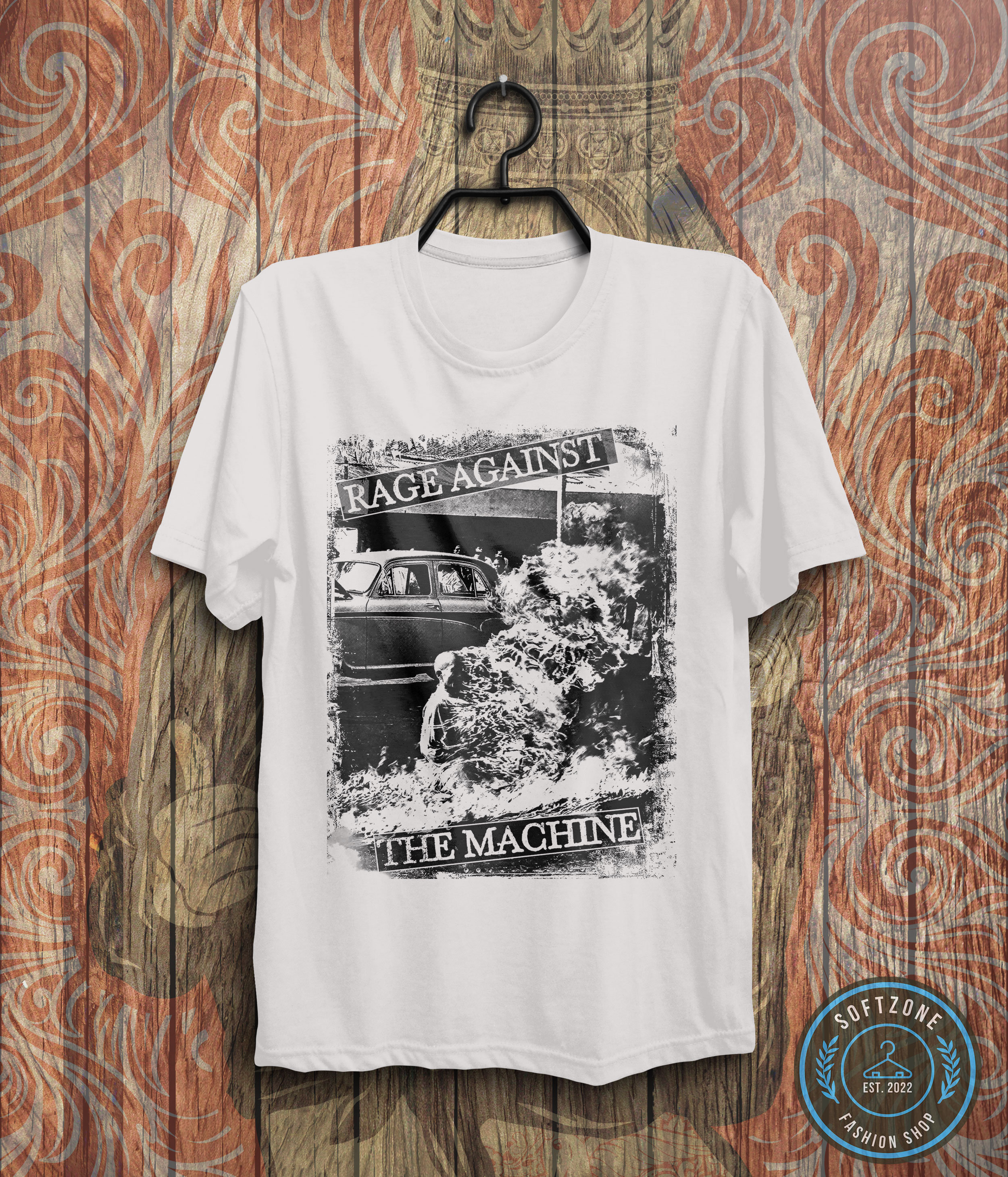 Rage Against the Machine Vintage 90's T-shirt - Rage Against Rage Against the Machine Vintage 90's T-shirt - Rage Against