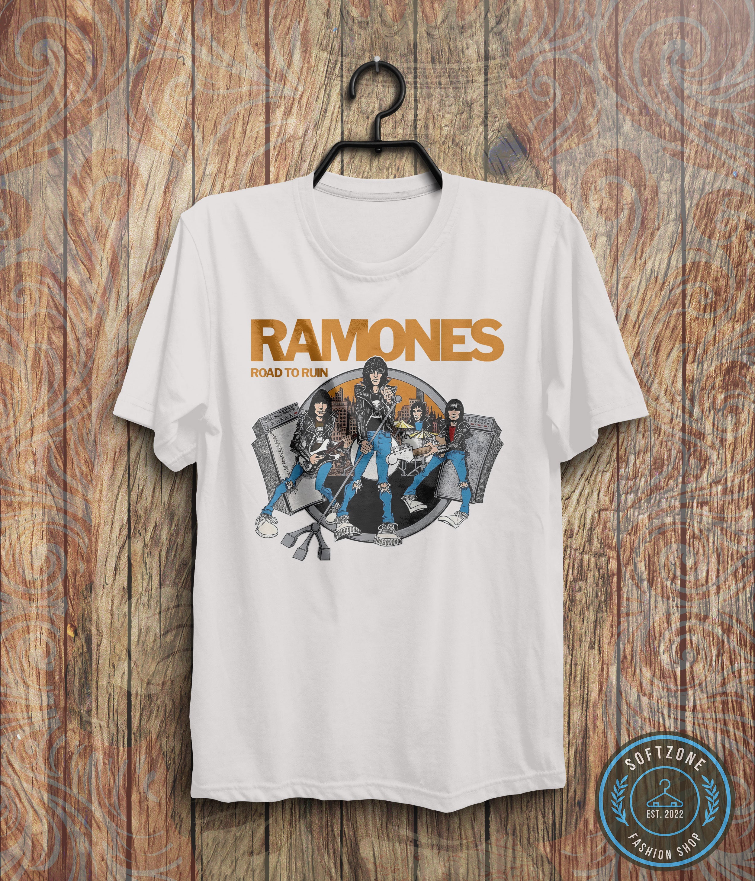 Vintage Ramones Road to Ruin T-shirt - Ramones Shirt