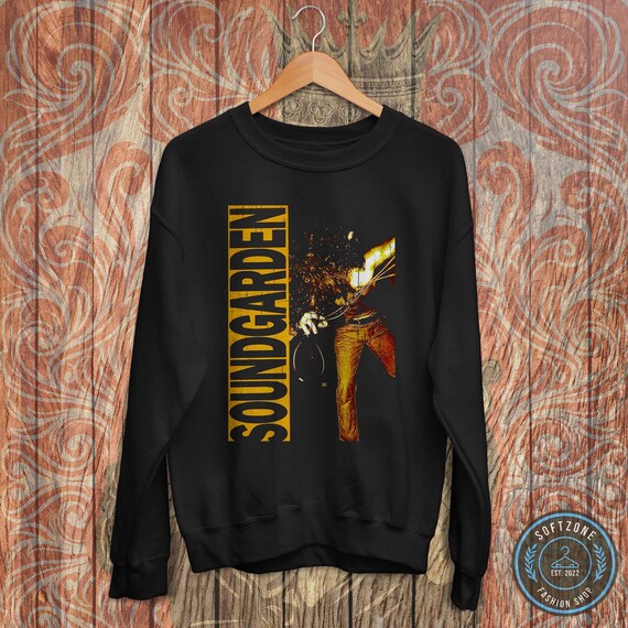 Soundgarden Louder Than Love Sweatshirt Soundgarden Shirt Music Graphic Design Tour Shirt Rock Band Music Sweater Etsy