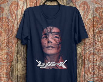 Vintage Bjork 90's T-Shirt - Music Shirt, Bjork Shirt, Bjork Tour, Rock Band Music Vintage Bjork 90's T-Shirt - Music Shirt, Bjork Shirt, Bjork Tour, Rock Band Music
