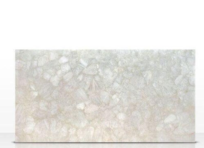 White Quartz Dining Table Top Natural Quartz Stone Counter Etsy