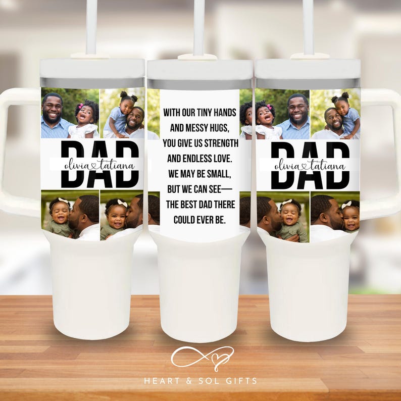 Dad, We Love You In Every Universe - Gift For Dad - Personalized Tumbler