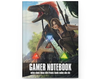 ARK Survival Gamer Notebook: 150-Page Tracker for Gaming Insights and Notes