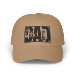 Classic Dad Cap | The Man, The Myth, The Legend Hat, Great Gift for Fathers Day, Birthdays, Everyday Wear, Baseball Cap, Adjustable Hat