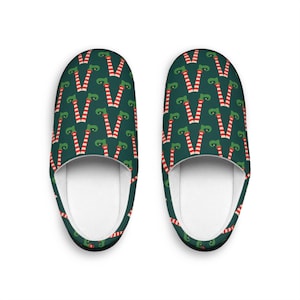 Festive Men&#39;s Indoor Slippers, Elf Design, Cozy Holiday Footwear, Perfect Christmas Gift, Winter House Slippers, Gift for Him, Gift for Dad