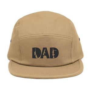 Embroidered Cap, Hunting Dads, Father&#39;s Day Gift, Outdoor Men&#39;s Hat, Camo Embroidery, Wildlife Themed Cap, Gift for Him