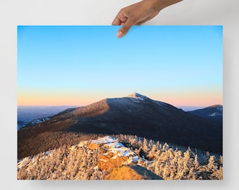 White Mountains Poster - Mt Liberty - Franconia Notch - New Hampshire