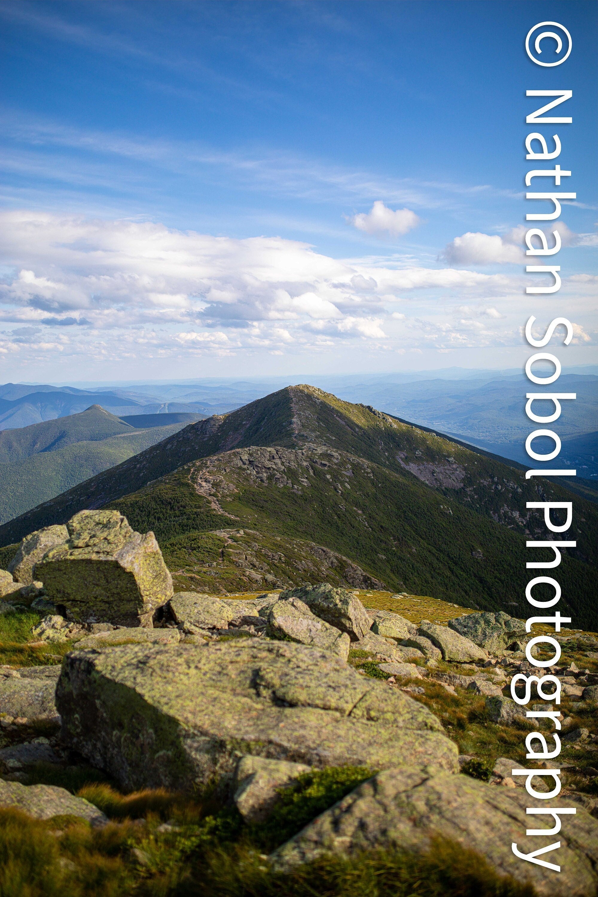 New Hampshire - White Mountain - Franconia Ridge - 5 immagini digitali