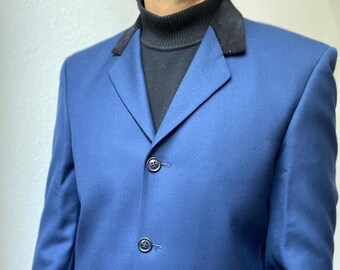 deadstock estilo años 60 The Beatles chaqueta blazer azul