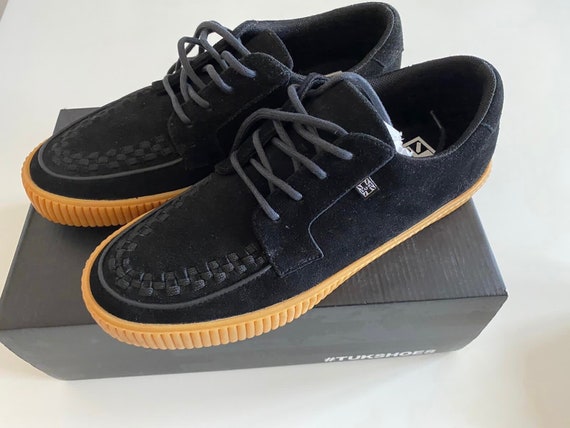 deadstock black suede creepers athletic shoes sne… - image 1