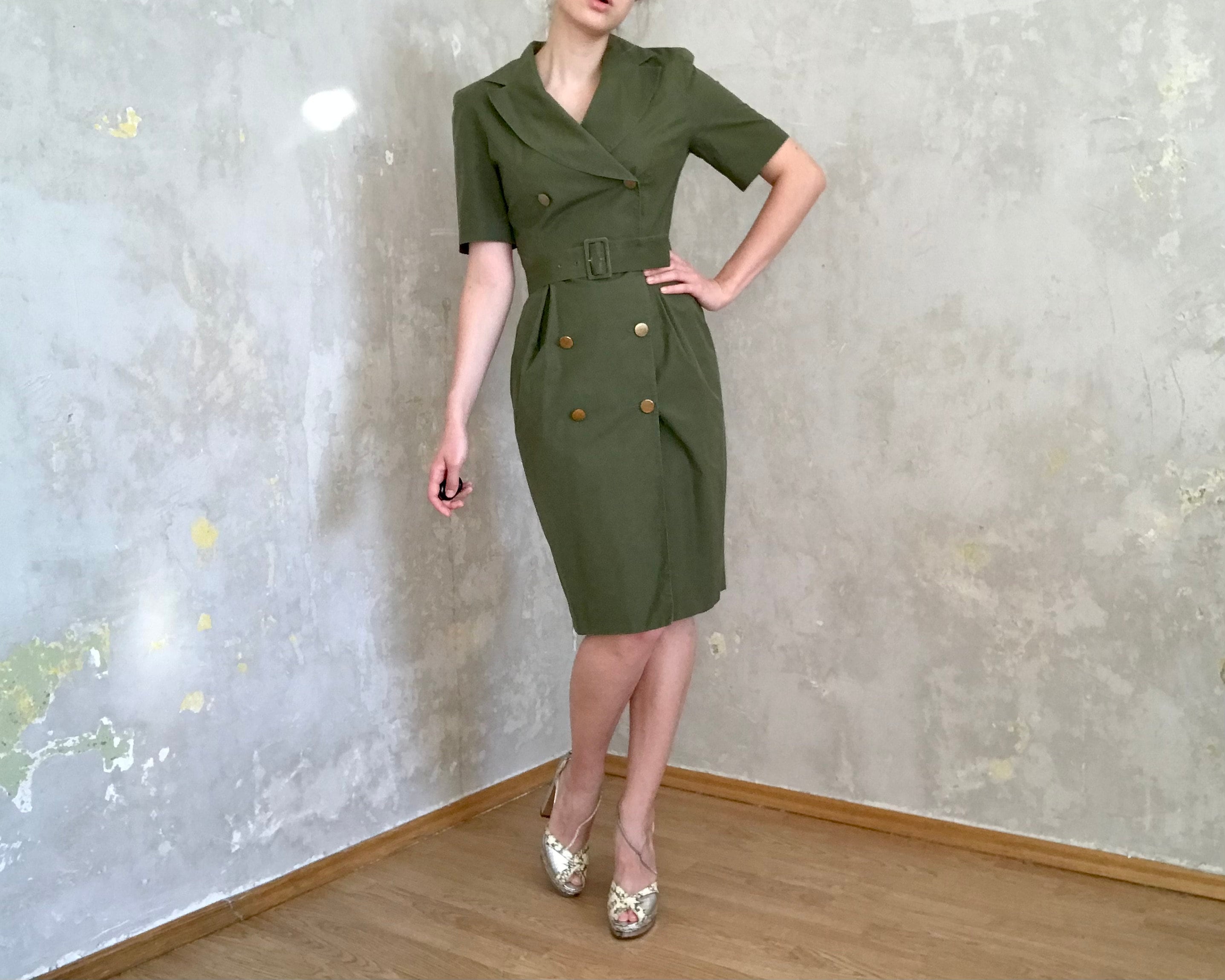 Robe saharienne kaki hotsell