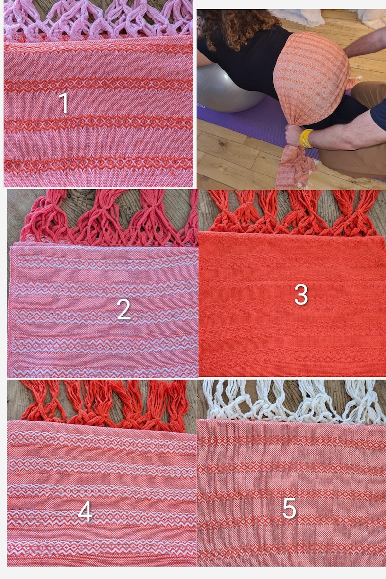 The Rebozo Embrace: Rebozo Wrap Pack for pregnancy and birth image 6