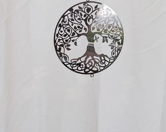 Tree of Life Meditation Aid – Mindfulness Focus Hanging – Grounding Spiritual Decor