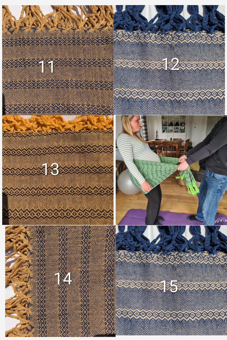 The Rebozo Embrace: Rebozo Wrap Pack for pregnancy and birth image 8