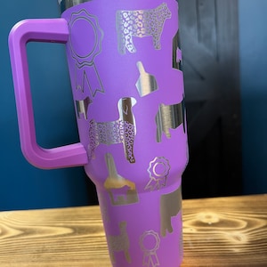 Leopard Livestock 40oz Wrap SVG