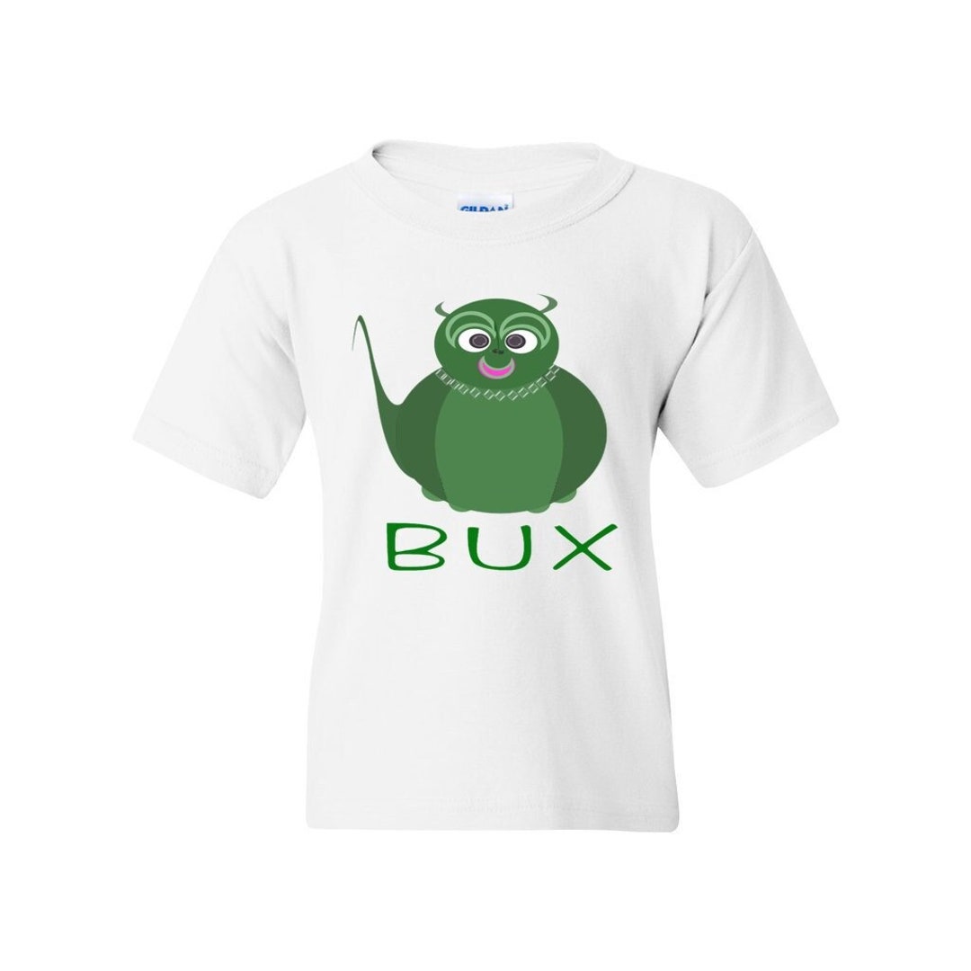 Bux Fun and Cute Dinosaur Character in Vibrant Color Text -  Denmark