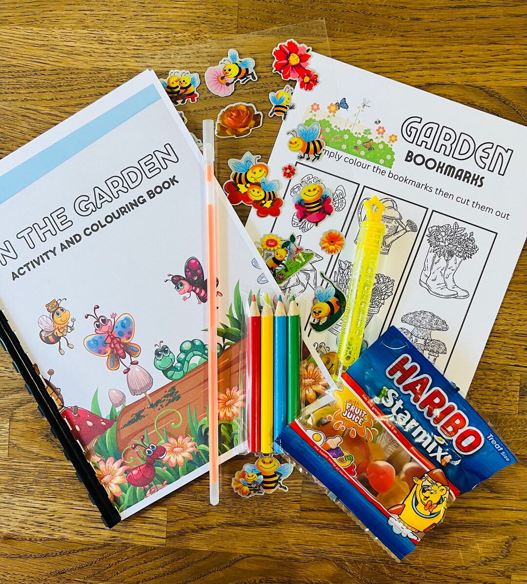 Kids Activity Pack Children's Colouring Pages Letterbox Gift for Kids ...