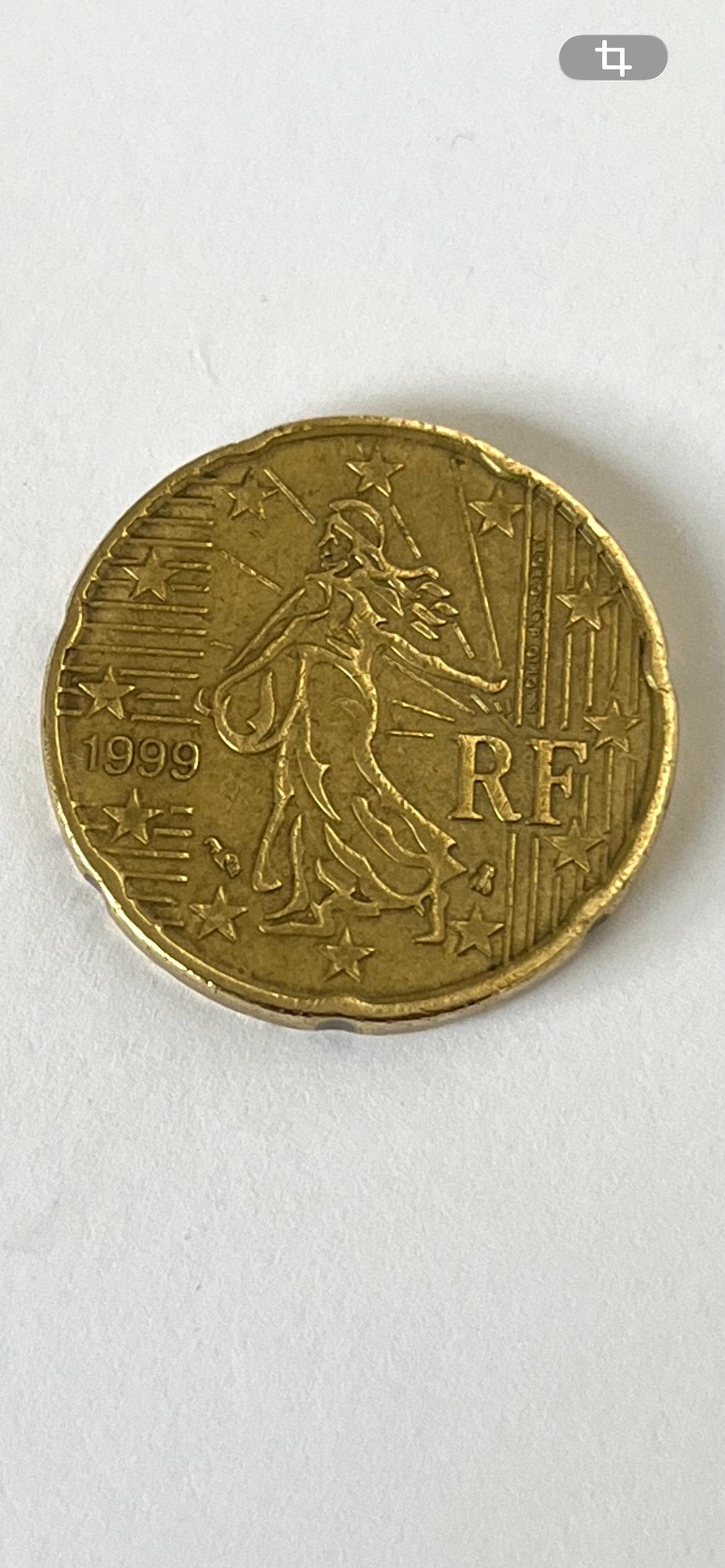 Rf Coin 20 Euro Cents France 1999