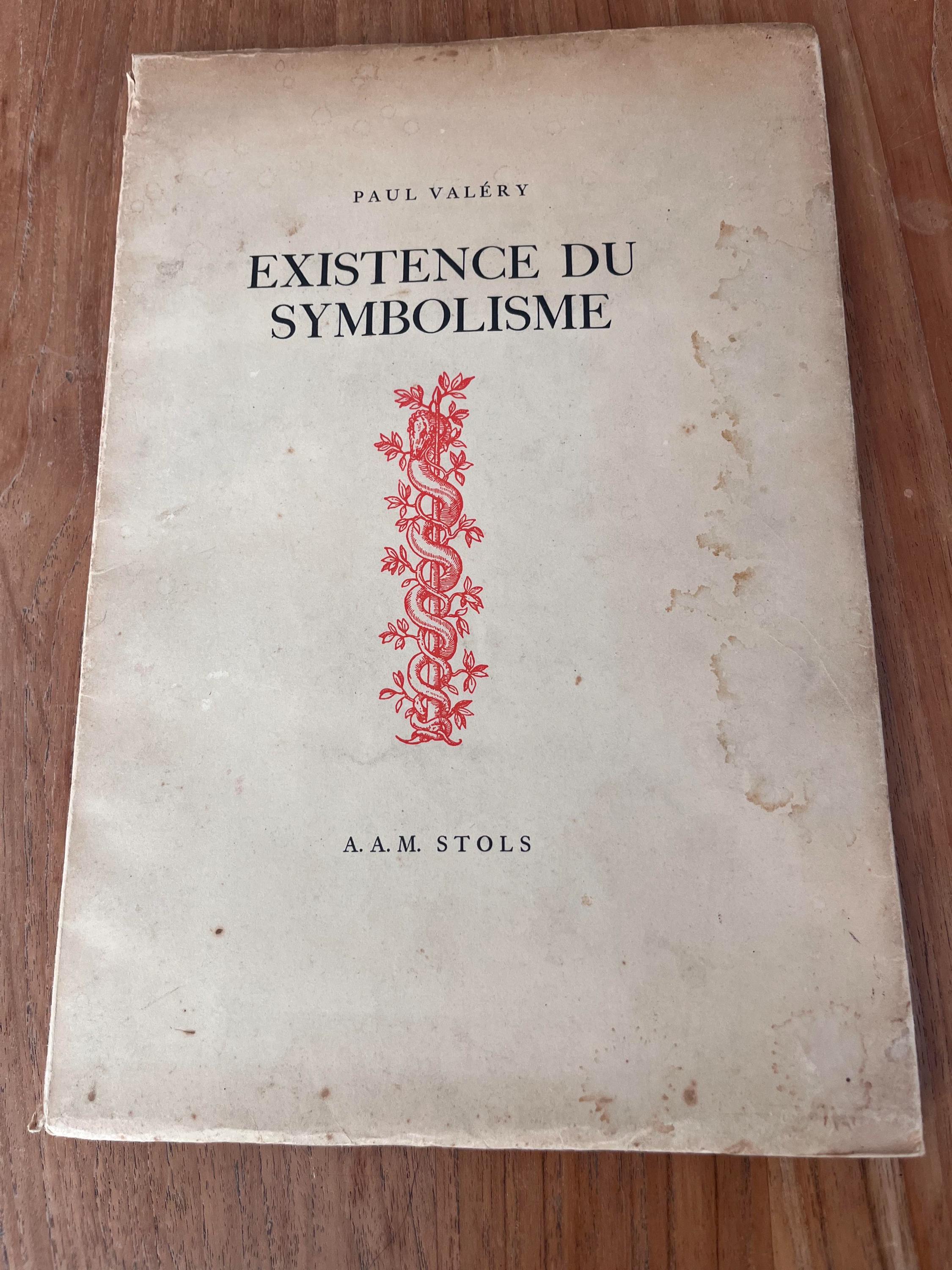 ポール・ヴァレリー作「象徴の存在」1939年 - Etsy 日本