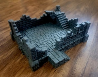Ulvheim Cottage Ruins | Warhammer | Dungeons and Dragons | 28mm Terrain | warhammer terrain