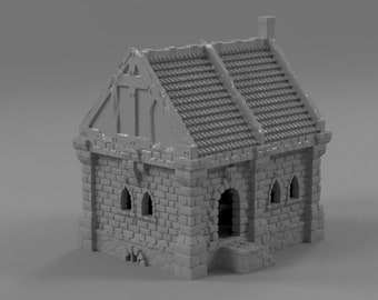 Ulvheim Cottage | Warhammer | Dungeons and Dragons | 28mm Terrain | Warhammer terrain
