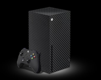 Xbox X Carbon Fiber Skin | 3M Vinyl | Full wrap skin with the option of adding a skin for the controller
