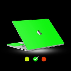 MacBook Neon Haut | 3 Meter Vinyl | Volle Wrap Haut für MacBook Pro & Air Modelle